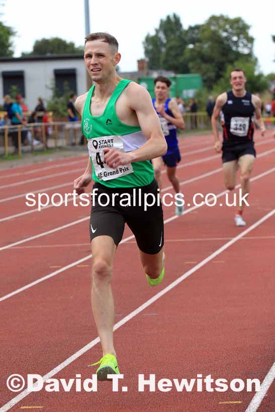 1500 metres, 2023 NEGP 5 Monkton, Wed, July 26th. Photo: David T. Hewitson/Sports for All Pics